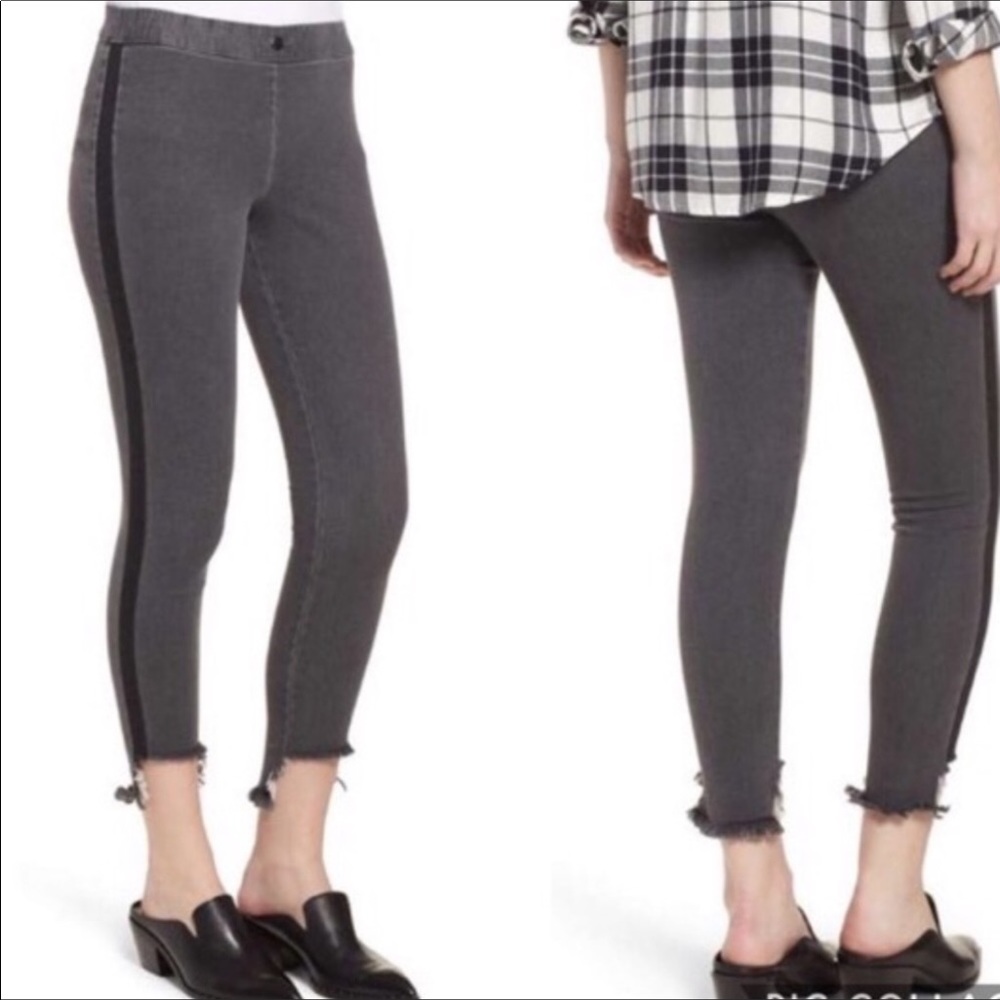 Zeza B Tuxedo High Low Denim Skimmer in XS
